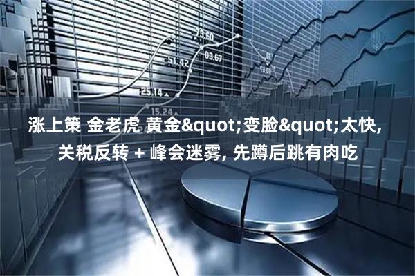 涨上策 金老虎 黄金"变脸"太快, 关税反转 + 峰会迷雾, 先蹲后跳有肉吃