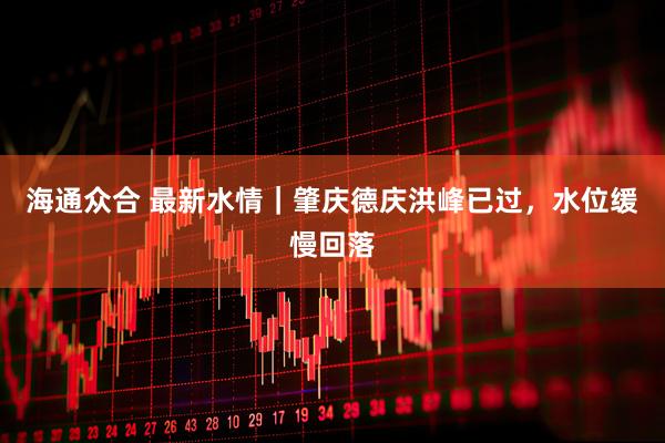 海通众合 最新水情｜肇庆德庆洪峰已过，水位缓慢回落